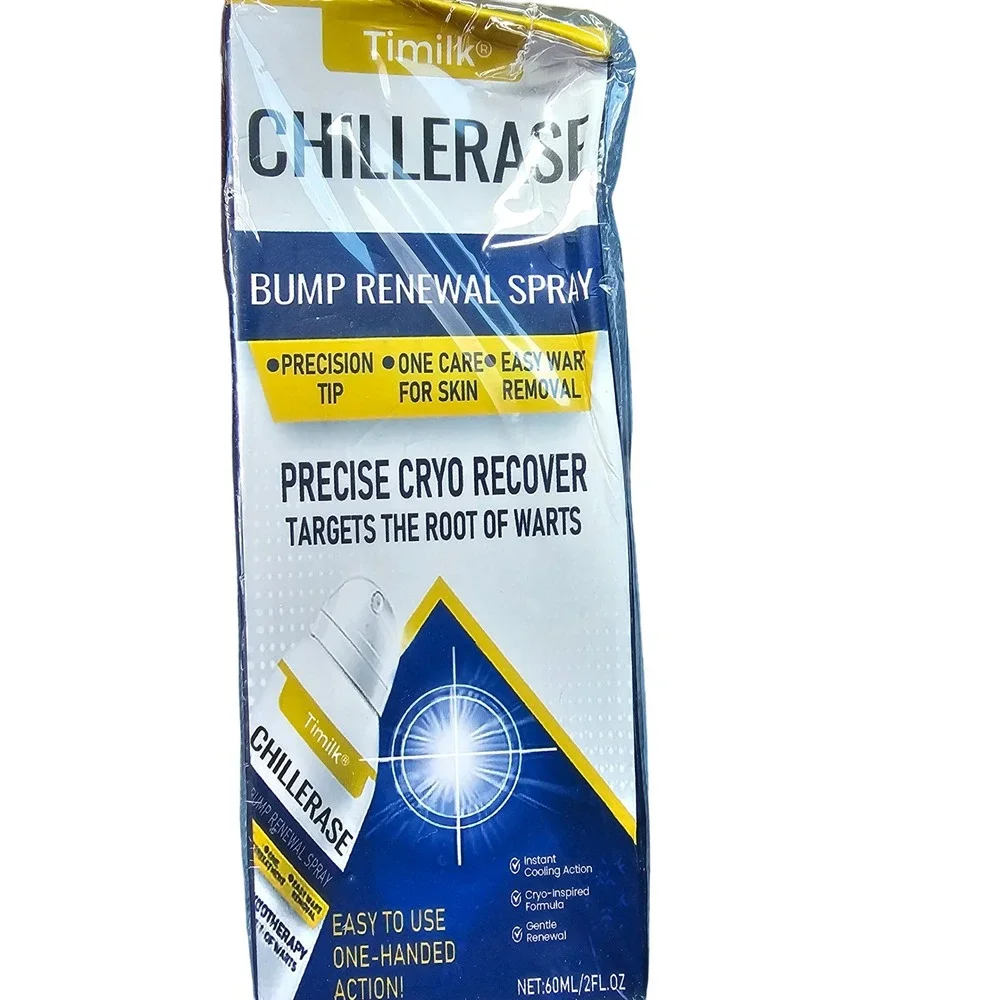 Timilk Chillerase Bump Renewal Spray 60mL Precise Cryo Recover Wart Remover